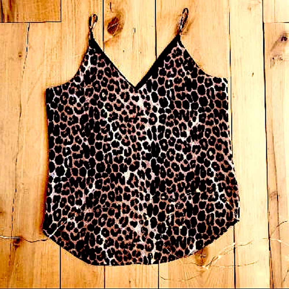 SOLD Leopard Print Camisole by Express